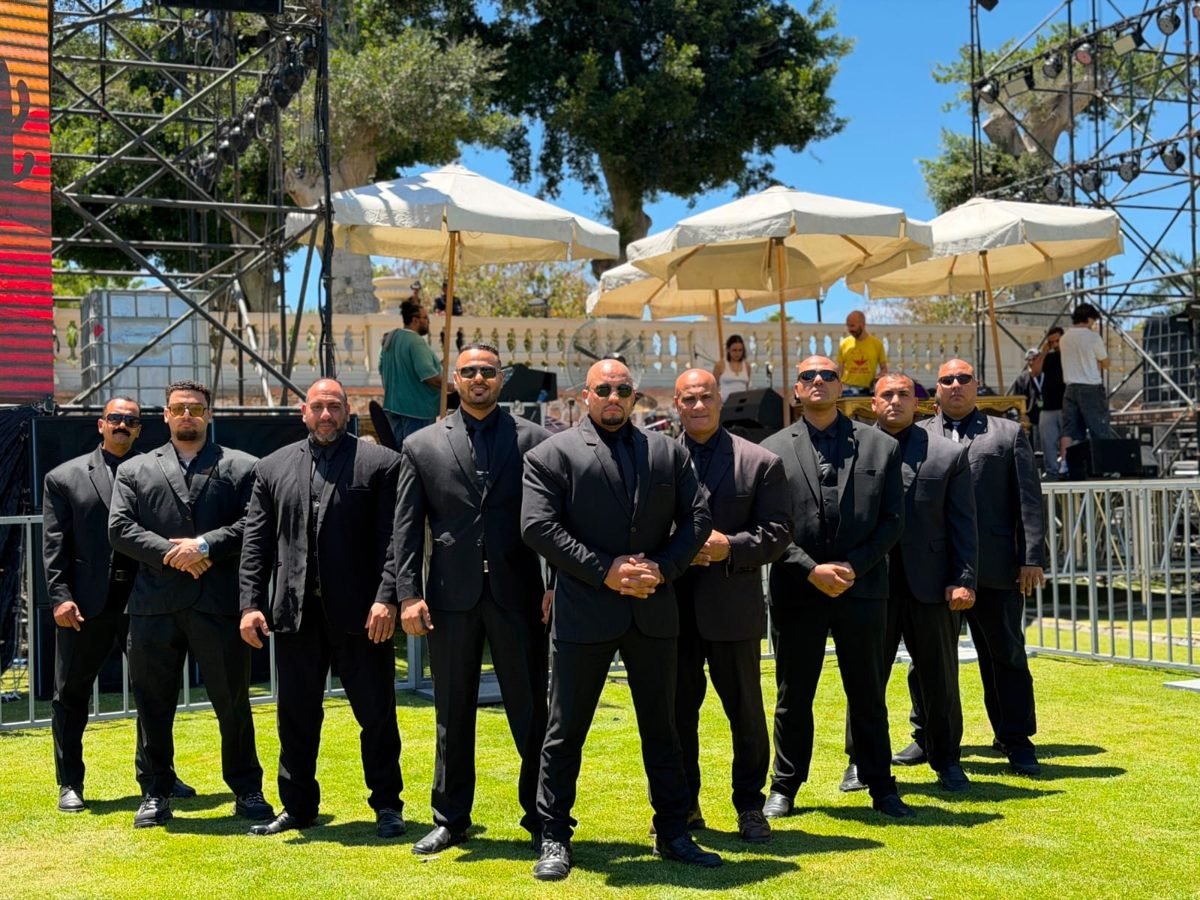 Gard Masr bodyguards securing an event