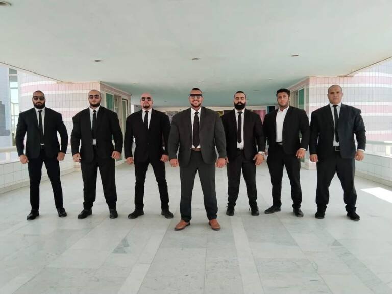 Gard-Masr-Bodyguards im Einsatz