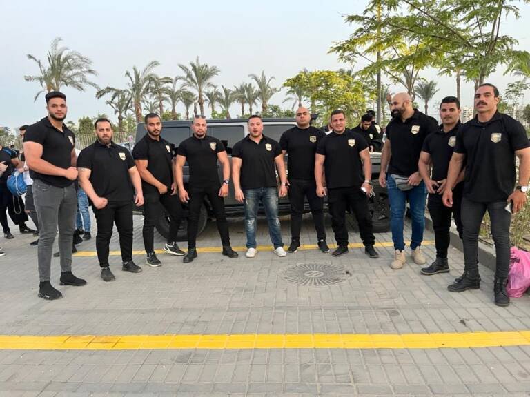 Gard-Masr-Bodyguards im Einsatz